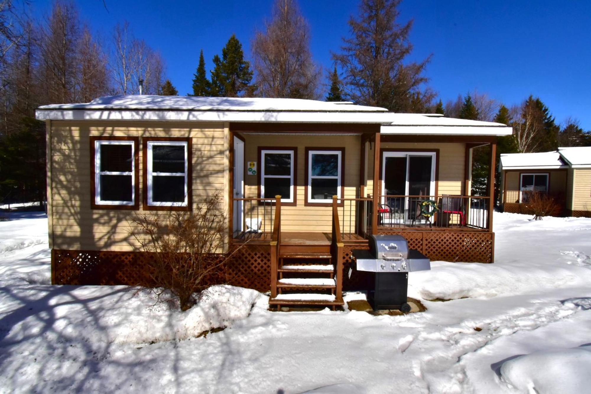 Emme Chalets Sainte-Lucie-de-Doncaster Extérieur photo